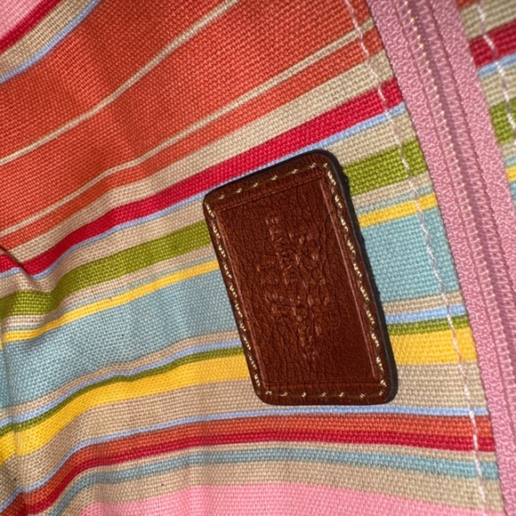 Vintage Fossil Small Handbag weave Leather Purse Satchel - Picture 7 of 7